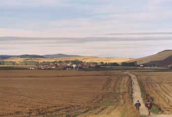 Approaching Belorado