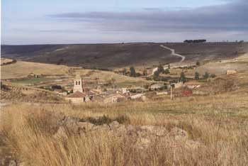 Downhill into Hontanas