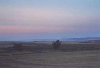 Early morning across the Meseta