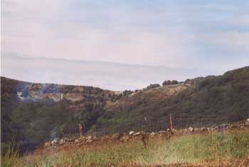 Looking toward O'Cebreiro