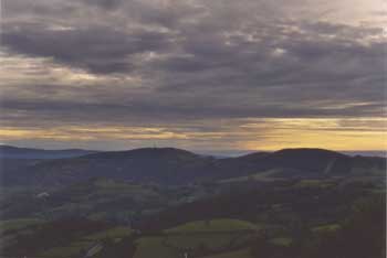 View from the Camino