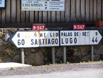 Camino sign